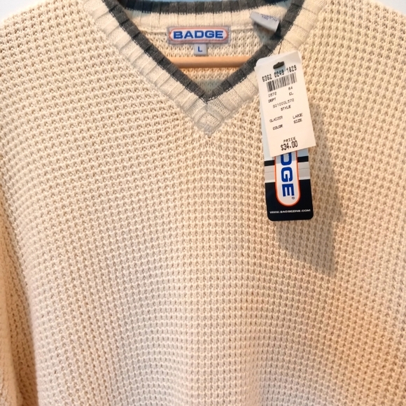 (NWT) BADGE Knitted Sweater - Picture 2 of 12